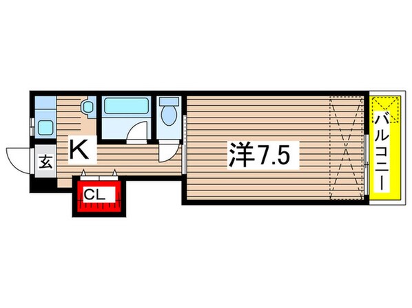 ランドフォレスト千葉白旗の物件間取画像